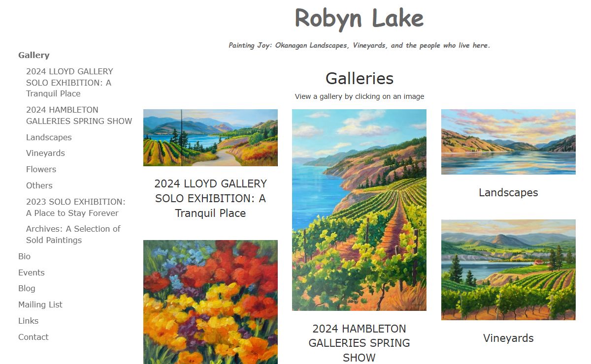 Robyn Lake - Galleries