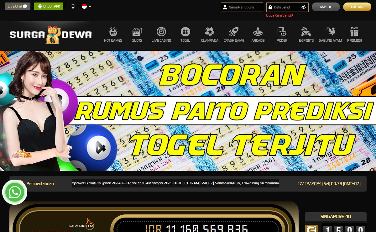 Surgadewa: Situs Judi Slot Gacor Terpercaya Hari Ini Dan Agen Slot88 Terbaik
