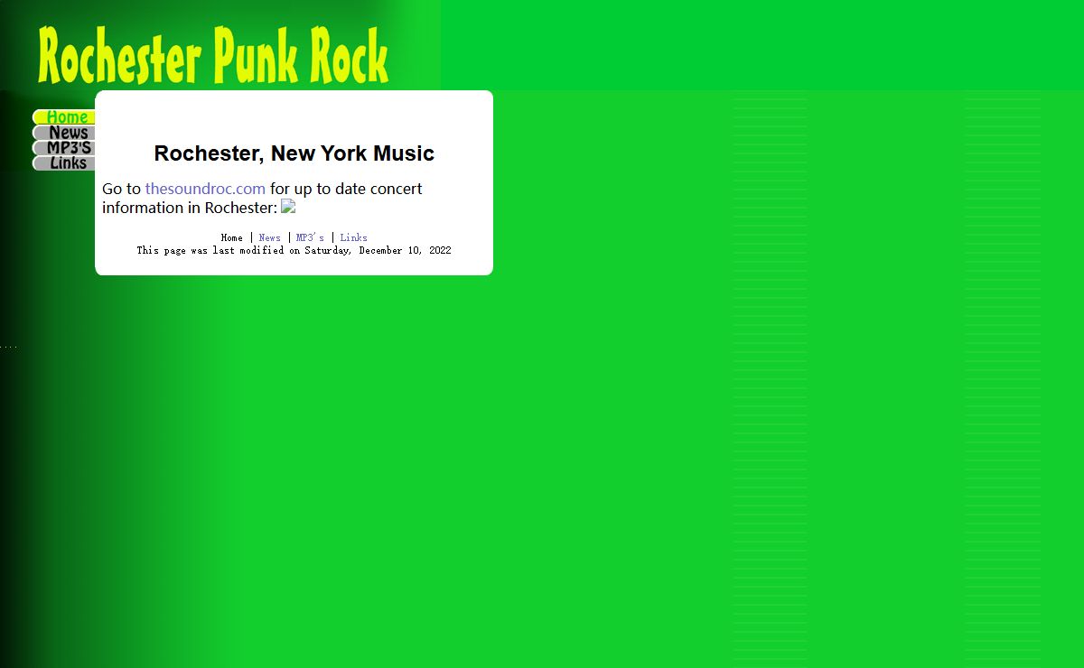 Rochester Punk: Home Page