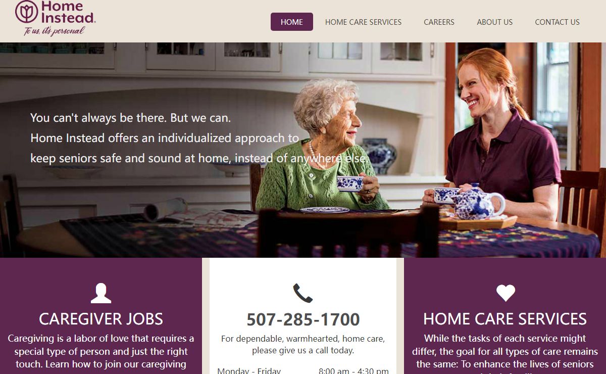 Home - Dependable Home Care, Senior Care, Elder Care, Assisted Living, Rochester, Mankato, MN