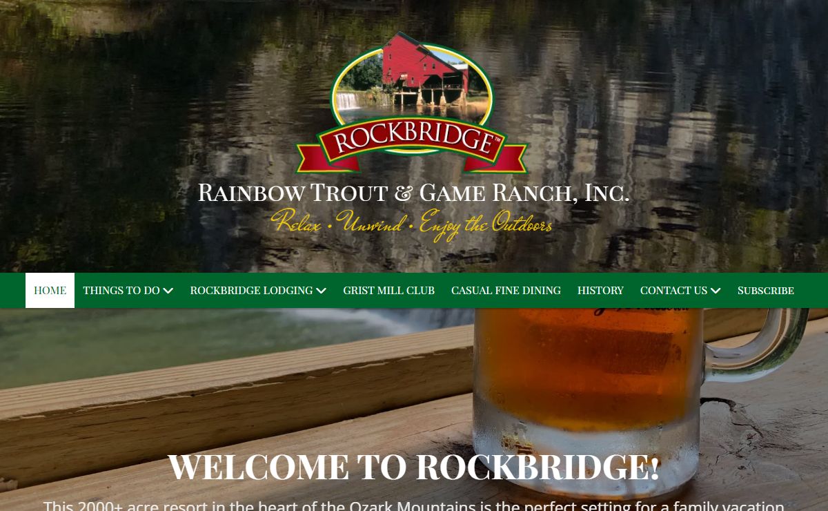 Rockbridge Missouri | Relax :: Unwind :: Enjoy the Outdoors