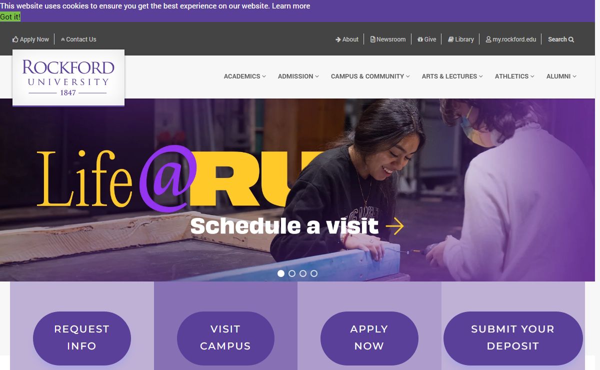 Rockford University: Accredited Degree Programs in Rockford IL