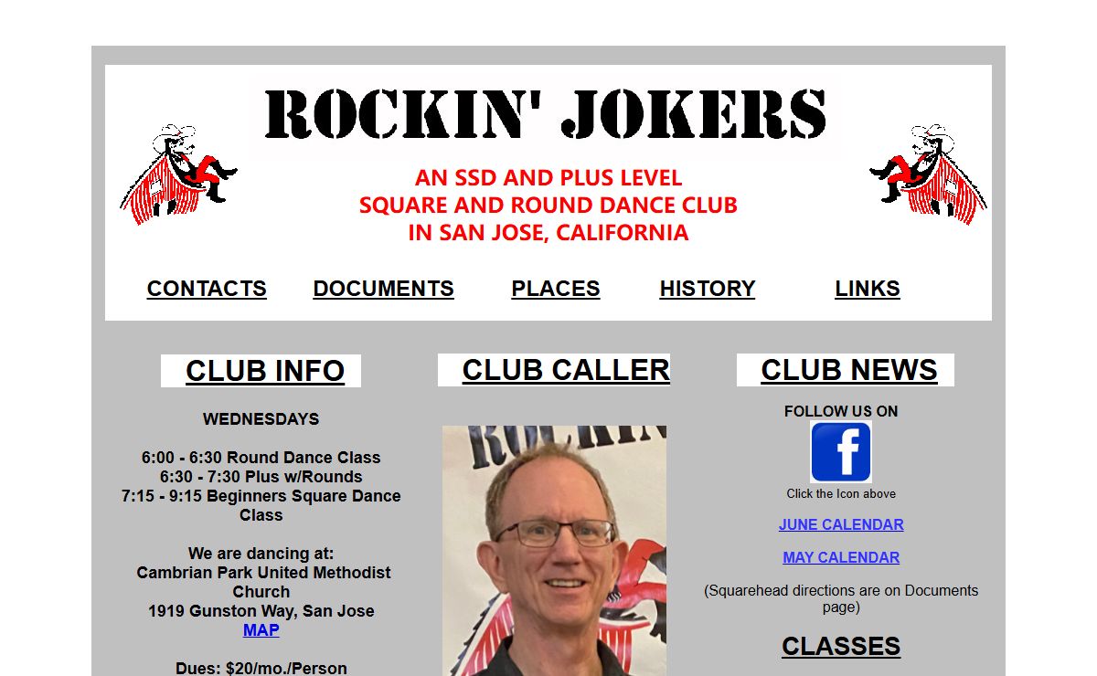 ROCKIN' JOKERS SQUARE DANCE CLUB HOME PAGE