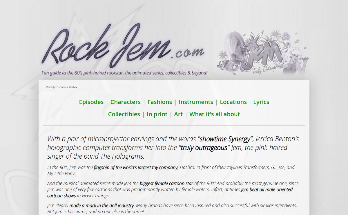 Rock Jem - A Jem and the Holograms fansite!