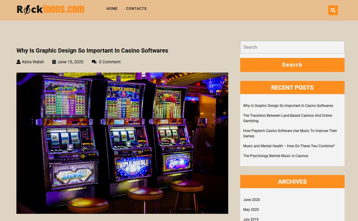 Rocktoons.com – the Best UK Blog for Casino News and Information
