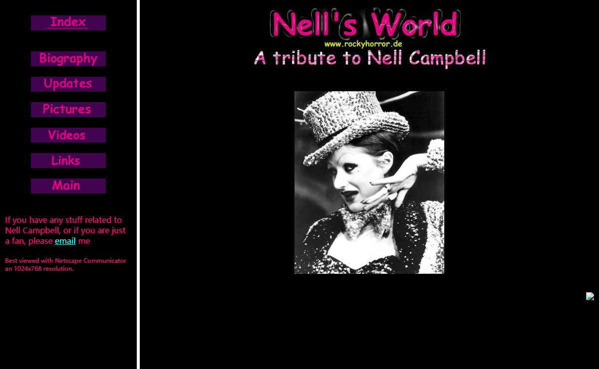 Nell's World - a tribute to Nell Campbell