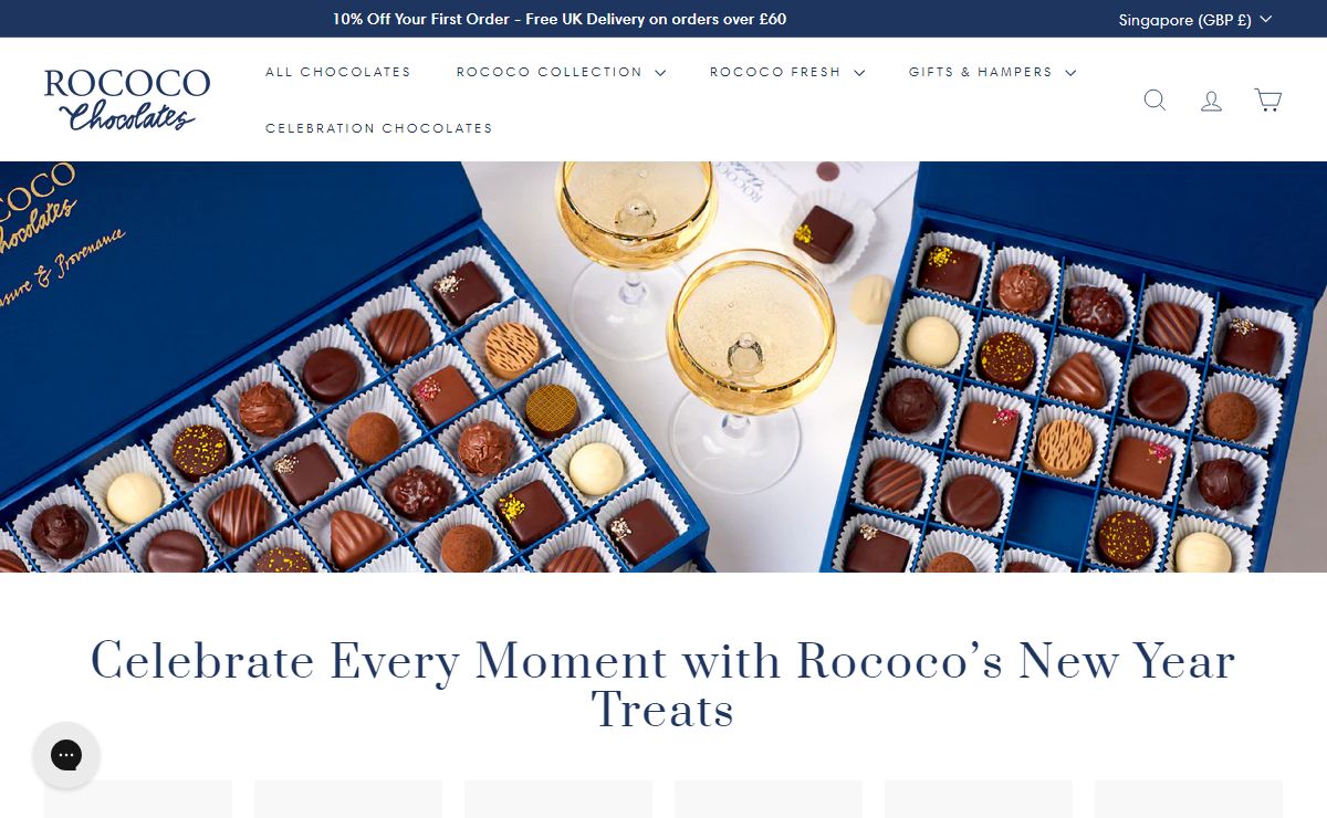 Luxury Chocolate | Luxury Chocolate Gifts | Rococo Chocolates