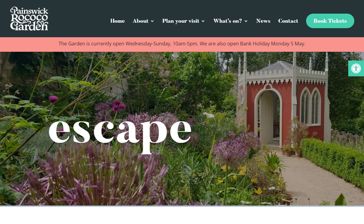 Rococo Garden | Family Days Out | Dog Friendly | Cotswolds, Gloucestershire