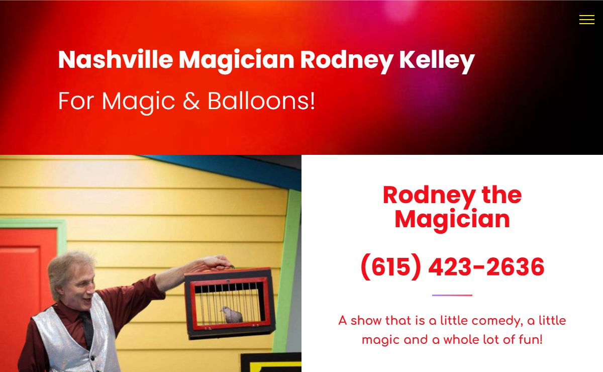 Nashville Magician Rodney Kelley - Magic Show