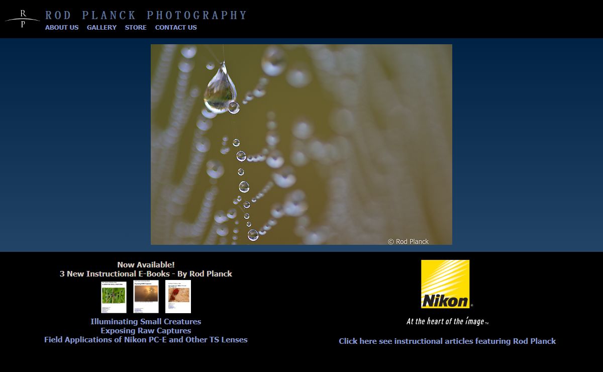 Rod Planck Photography: Nature Photography, Workshops and Seminars