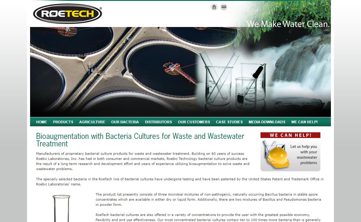 Roebic Technology Inc. | RoeTech | We Make Water Clean.