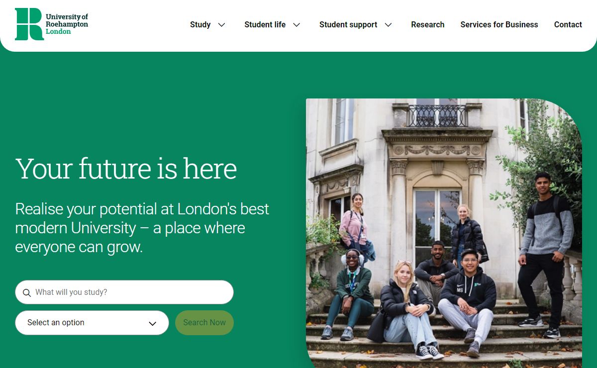 London's Campus University | University of Roehampton, London