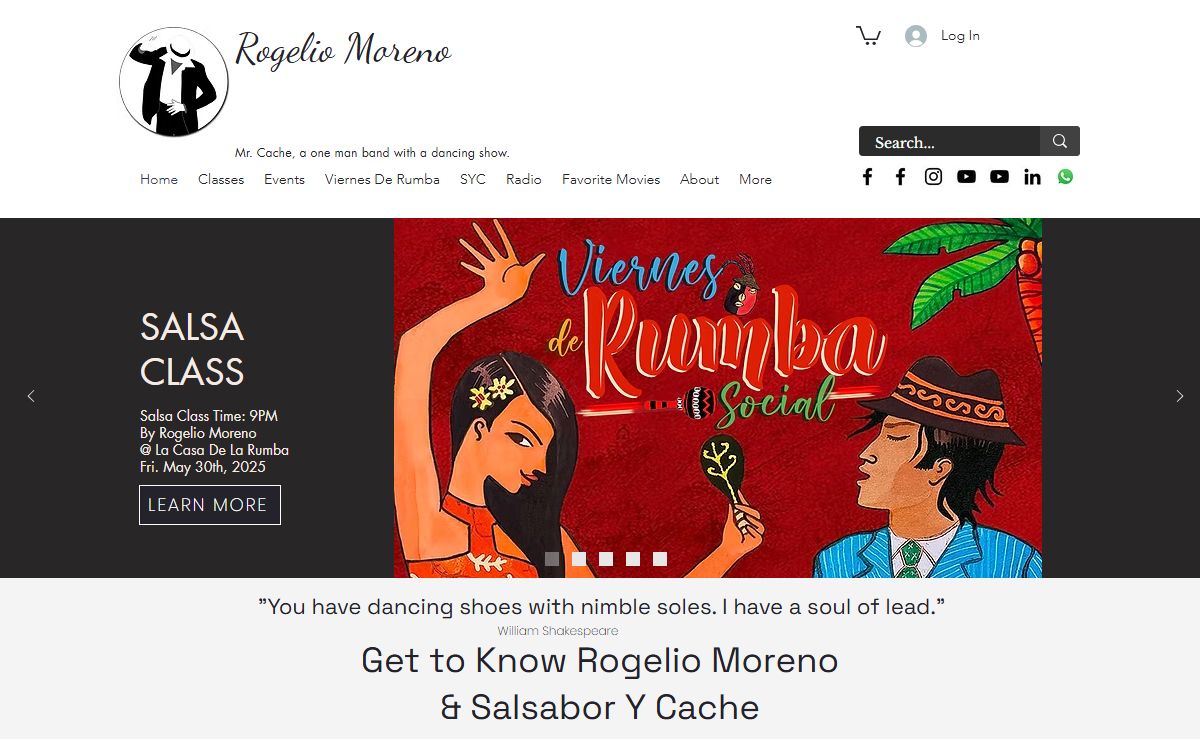 Professional Dancer | Rogelio Moreno | Choreographer | Online Classes