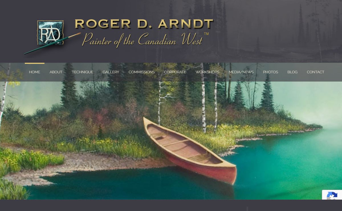 Canadian Landscape Paintings Roger D Arndt