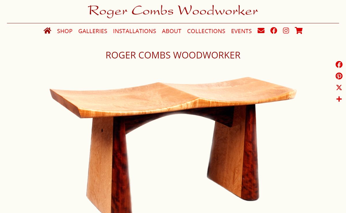 Roger Combs Woodworker – Timeless Contemporary Furniture