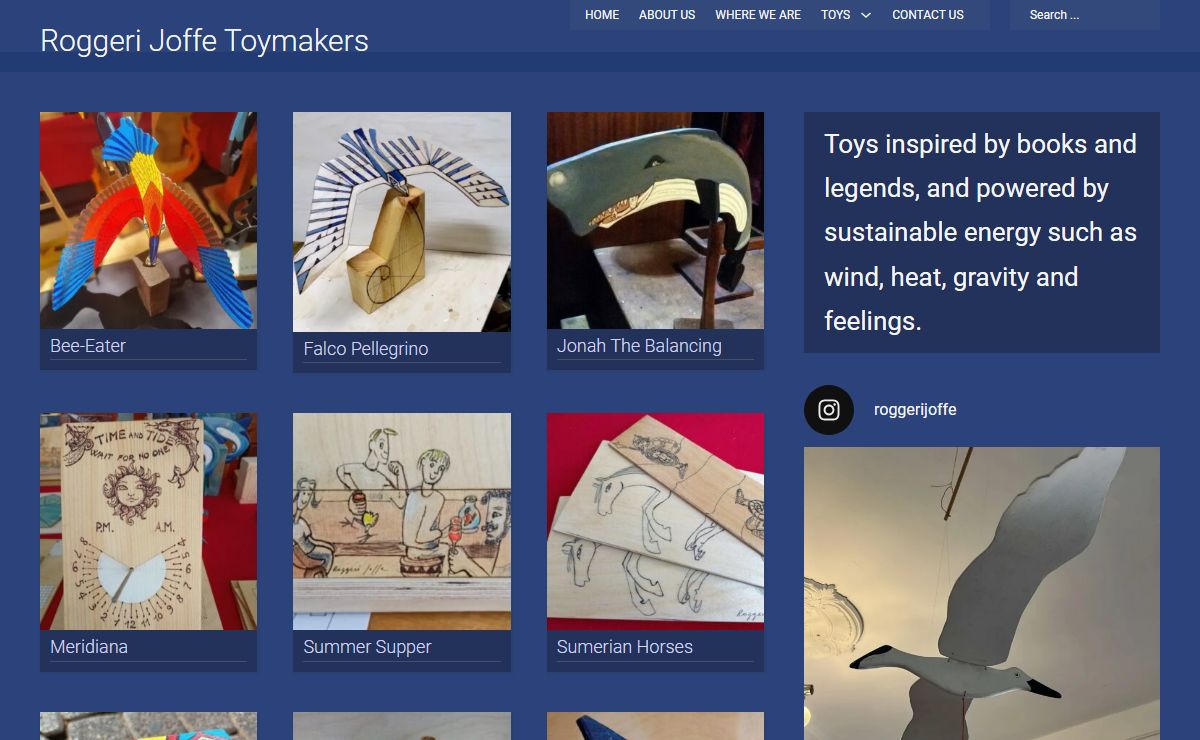Toys by Roggeri Joffe - Roggeri Joffe Toymakers