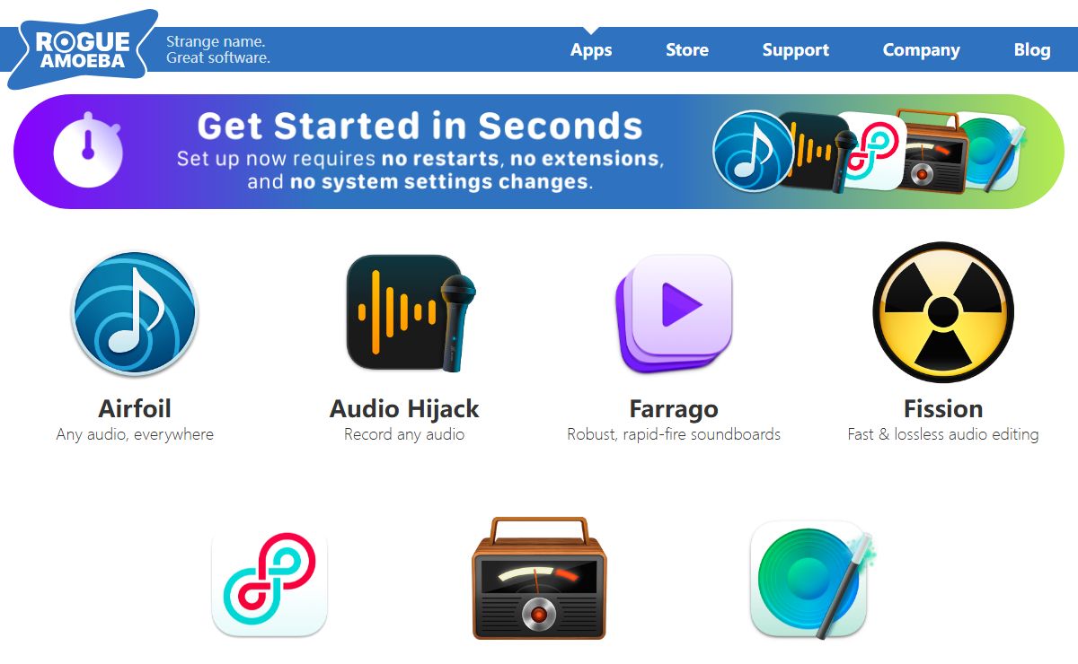 Rogue Amoeba | Quality Audio Software for MacOS