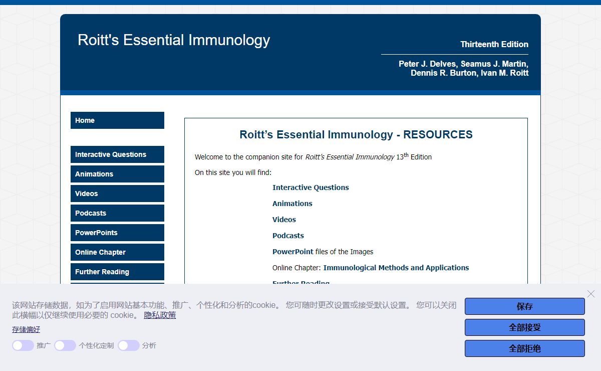 Delves: Roitt's Essential Immunology