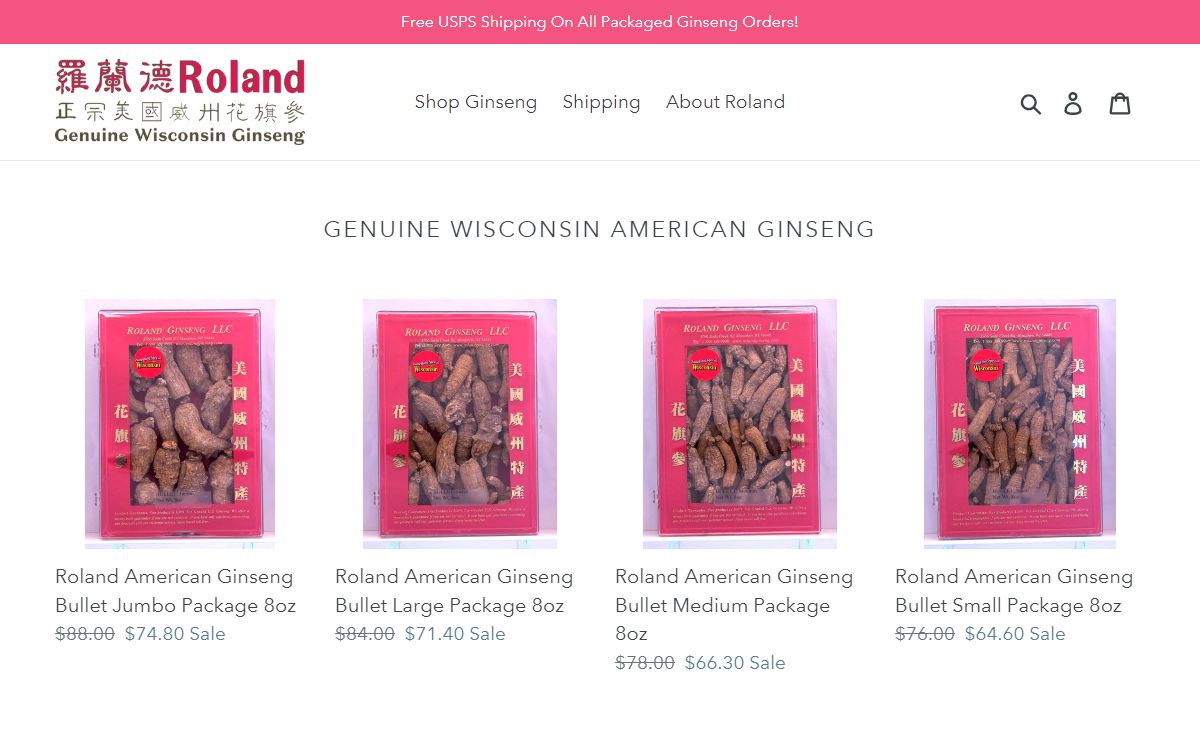 Roland Ginseng LLC - Authentic Wisconsin-grown American Ginseng