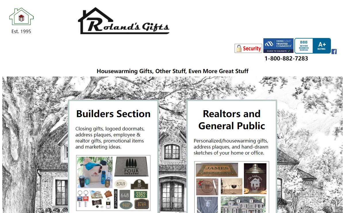 Housewarming Gifts, Logoed Doormats, Address Plaques, Promotional Product
