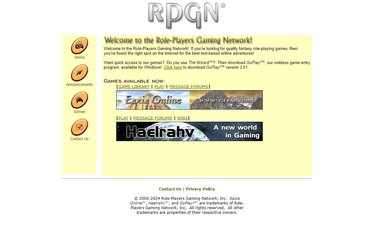 Role-Players Gaming Network