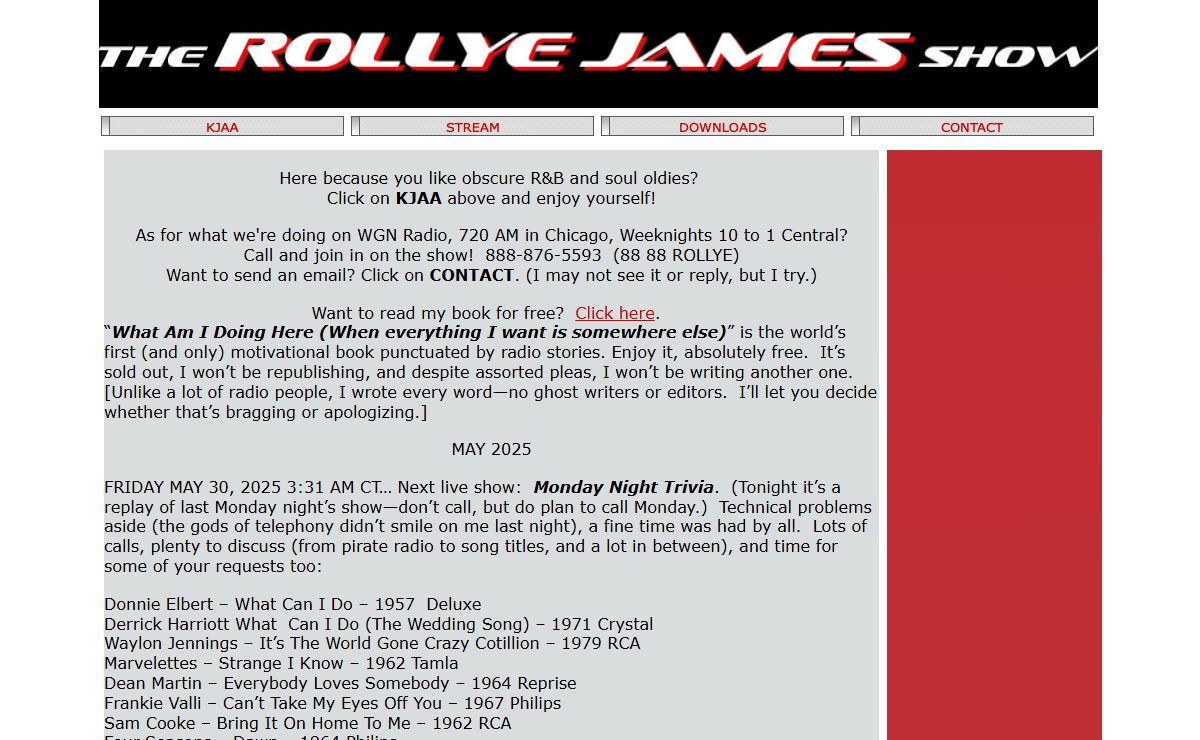 The Rollye James Show