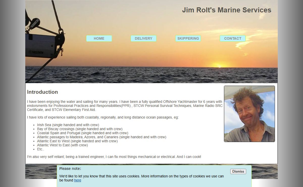 Jim Rolt Marine Services.