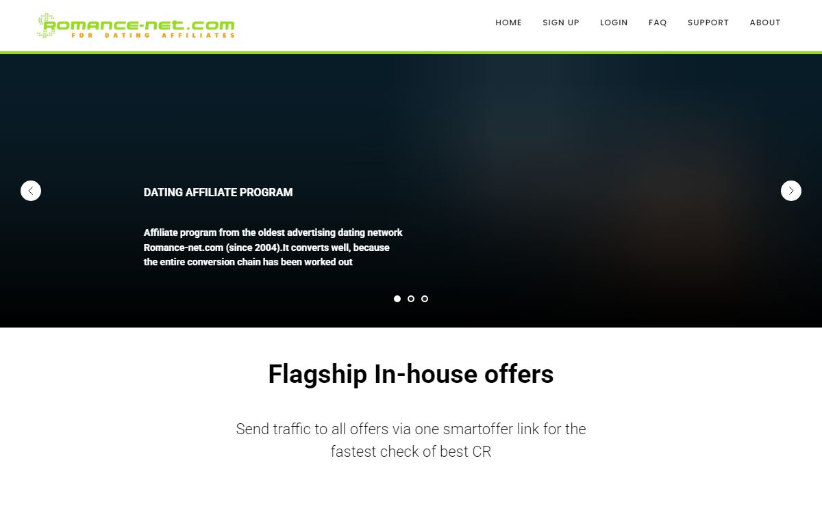 Romance-net.com Dating Affiliate Program