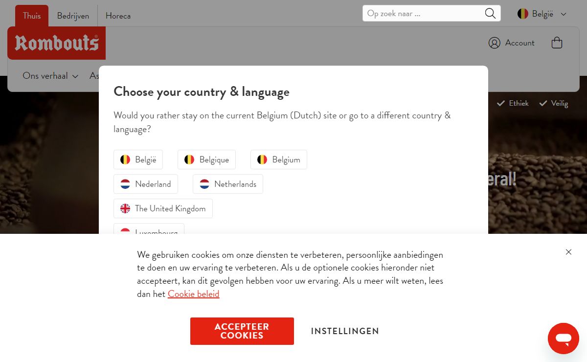 Home page