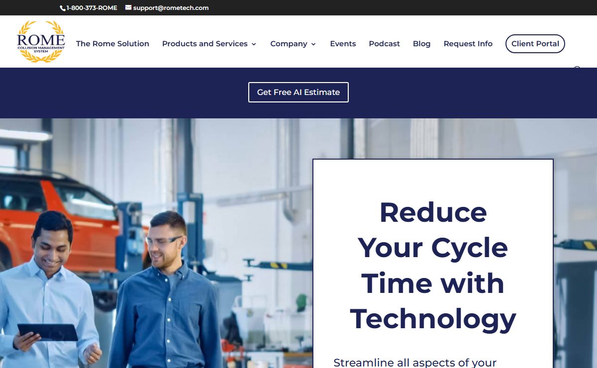 ROME: Collision Management Software – Home - Rome