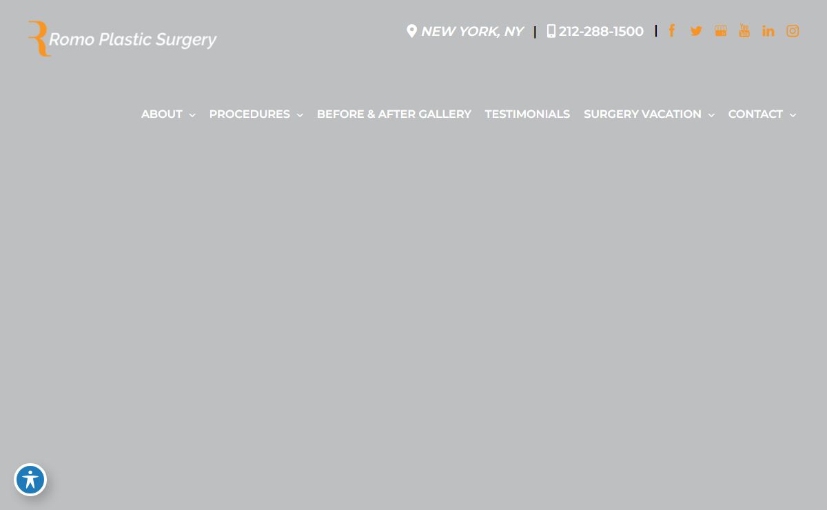Plastic Surgery NYC | Romo Plastic Surgery - Dr. Thomas Romo