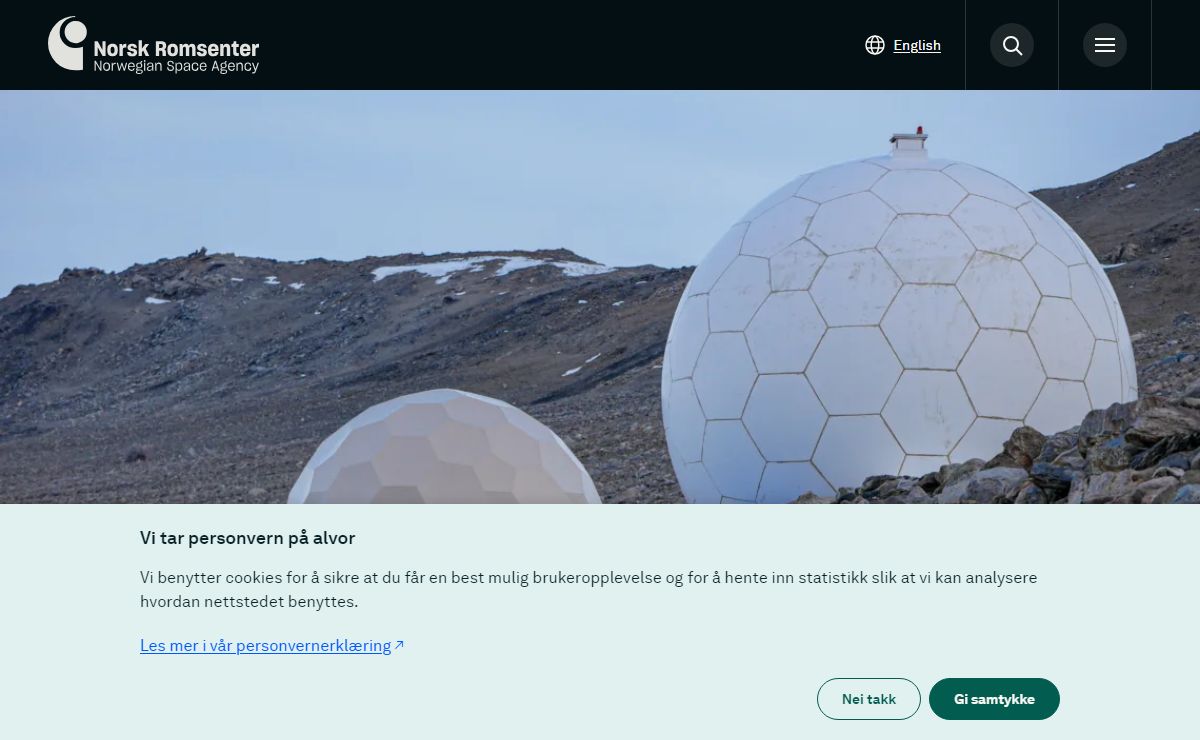 Norsk Romsenter – Vi former Norges plass i verdensrommet