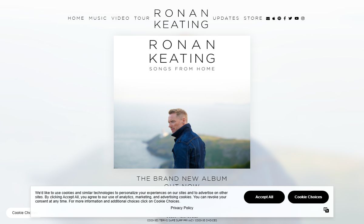 Ronan Keating | Home