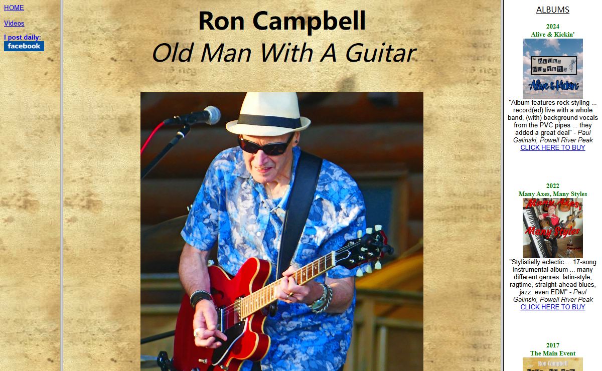 Ron Campbell, Musician