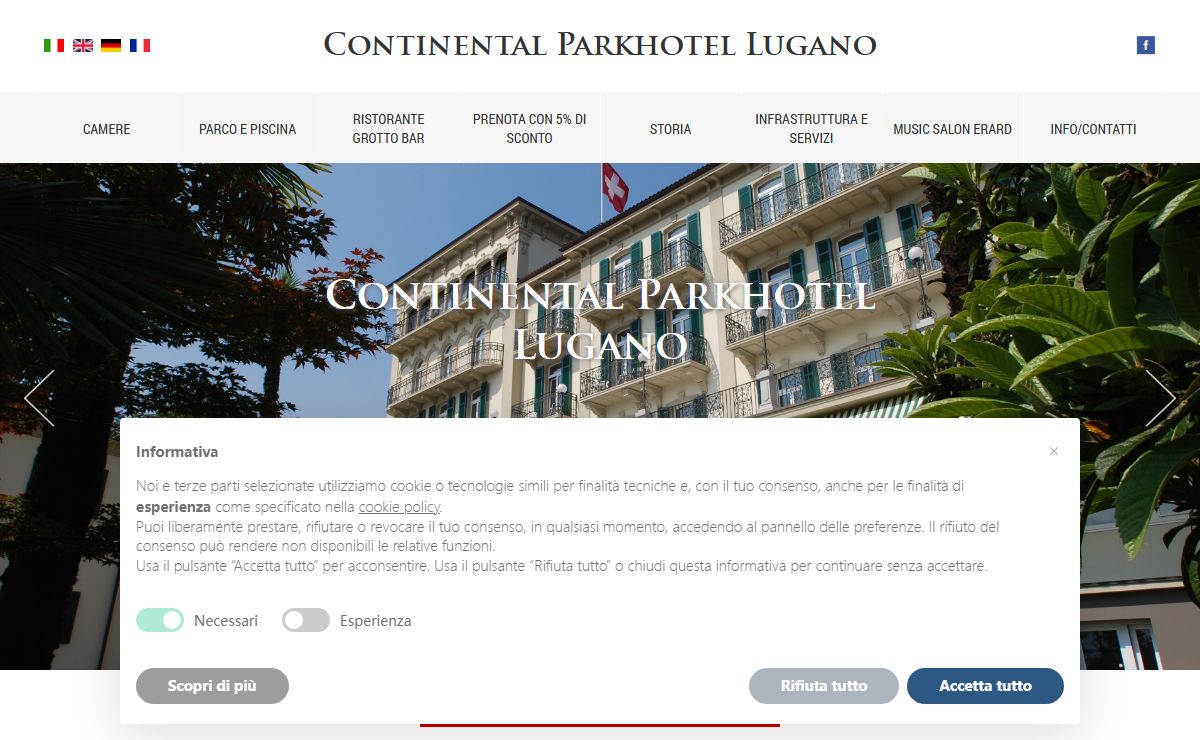 Continental ParkHotel Lugano - Hotel, Switzerland