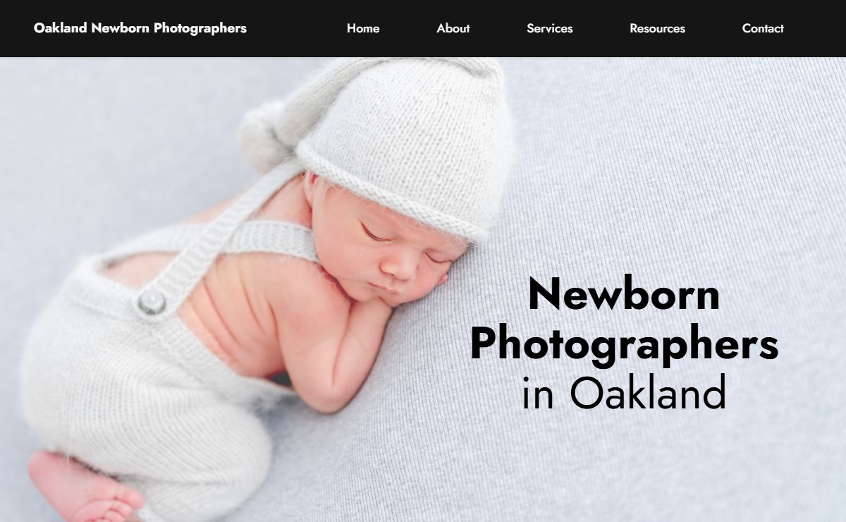 Home | Newborn Photographers in Oakland