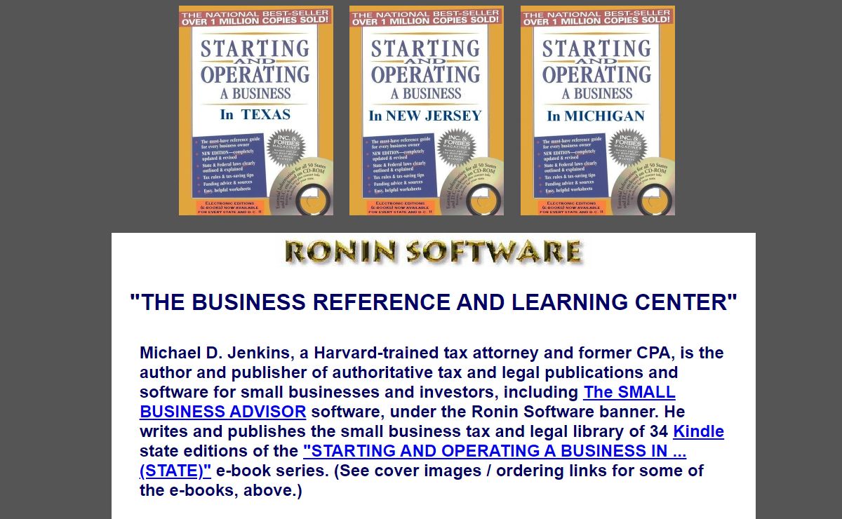 Small business taxes, investment games, financial games
