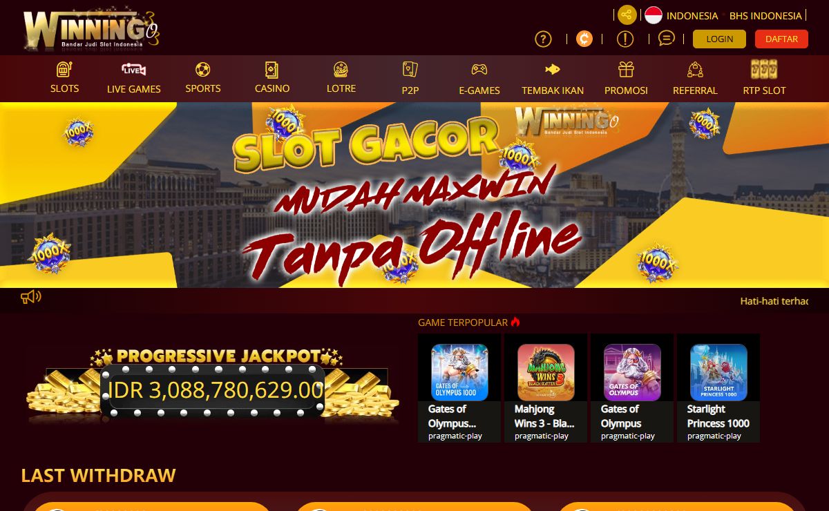 WINNING303: Link Permainan Slot88 Server Thailand Mudah Maxwin
