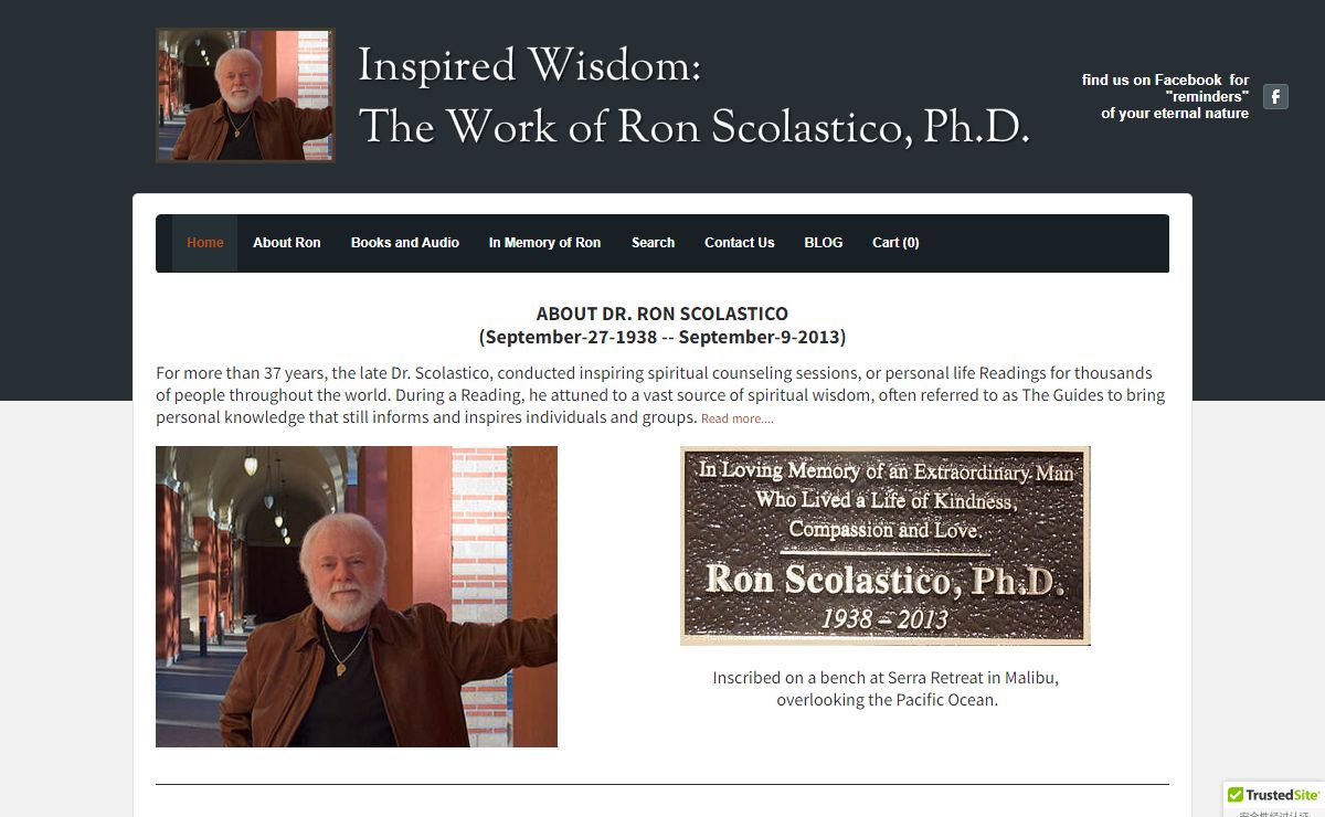 Homepage for the work of Ron Scolastico, Ph.D.