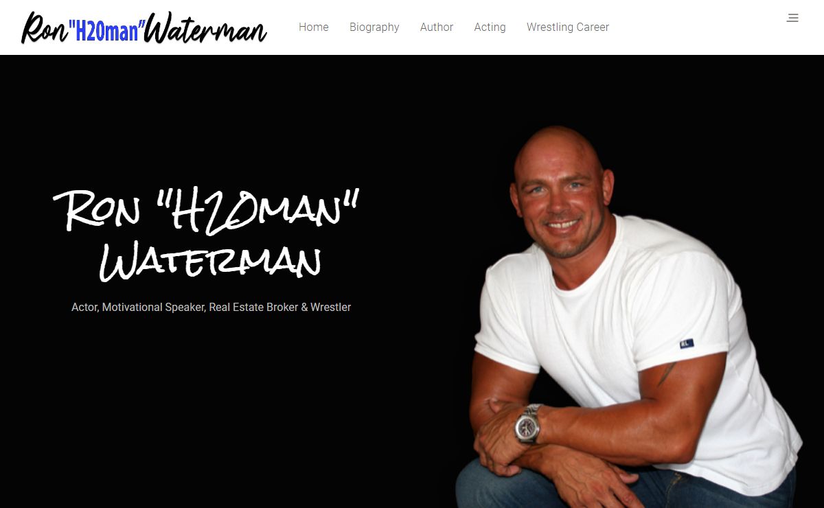 Ron "H20man" Waterman Official Website
