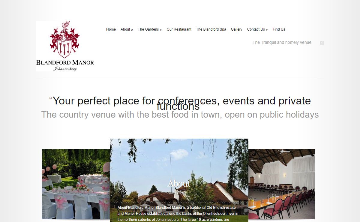 Blandford Manor coza - Blandford manor