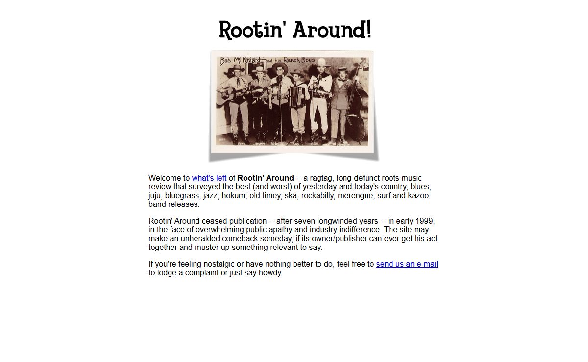 Rootin' Around