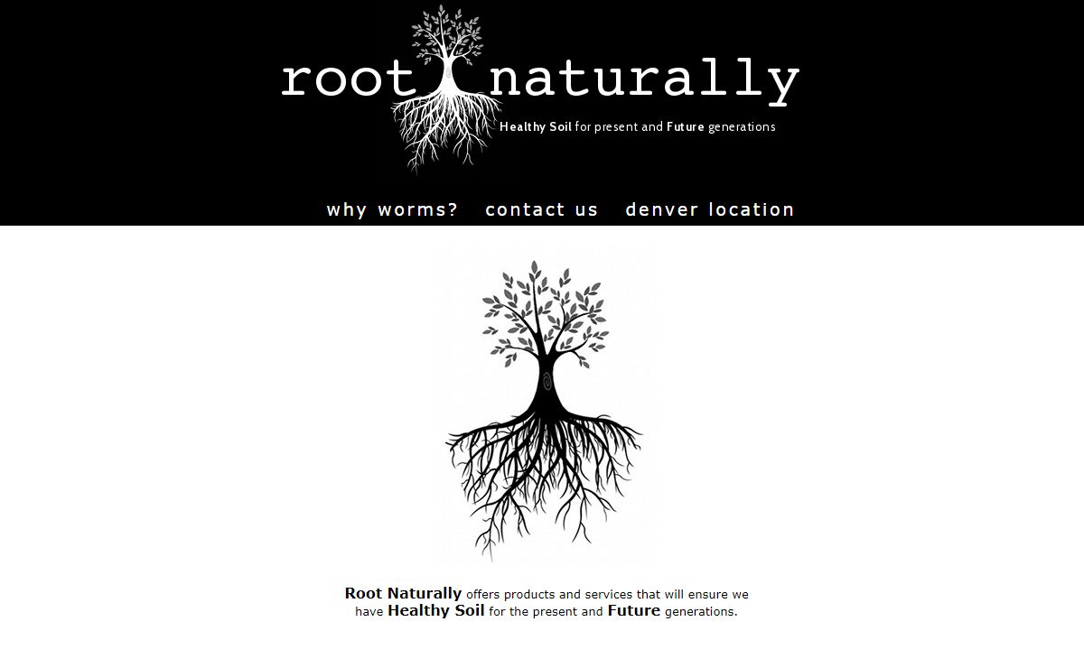 Root Naturally - microbes as workers, organic composting with red worms