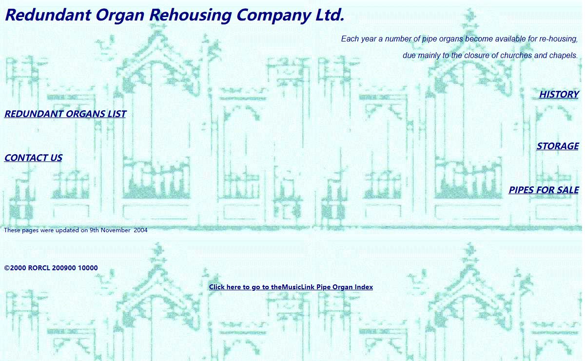 Redundant Organ Rehousing Company Ltd.