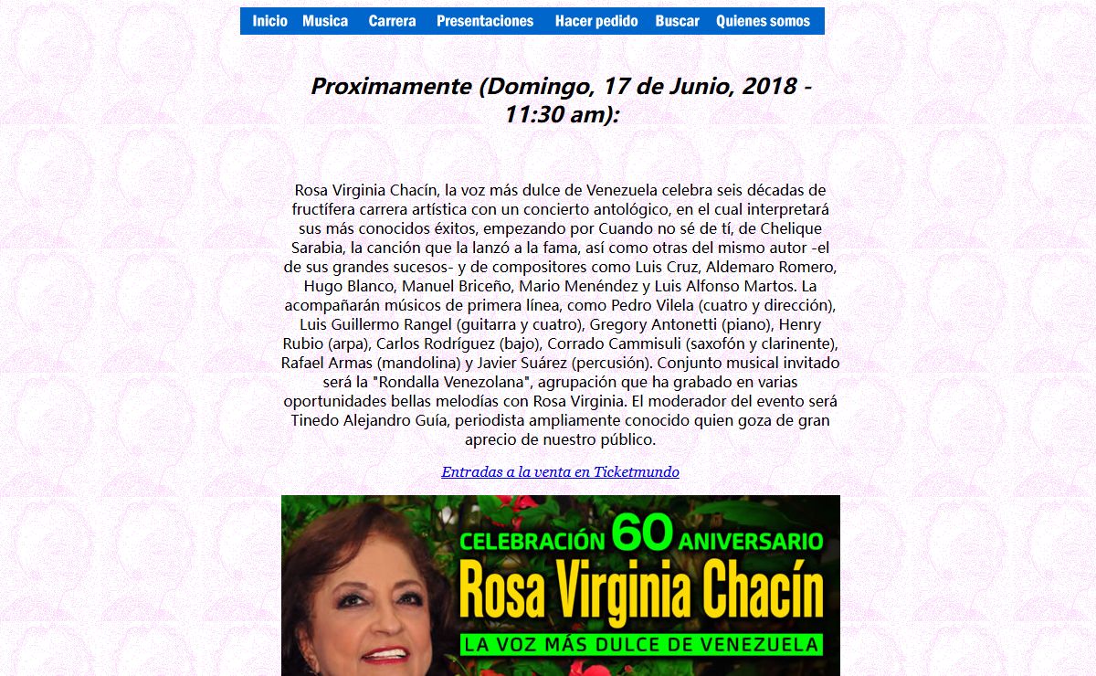 Aqui empieza rosavirginiachacin.com (en Castellano)