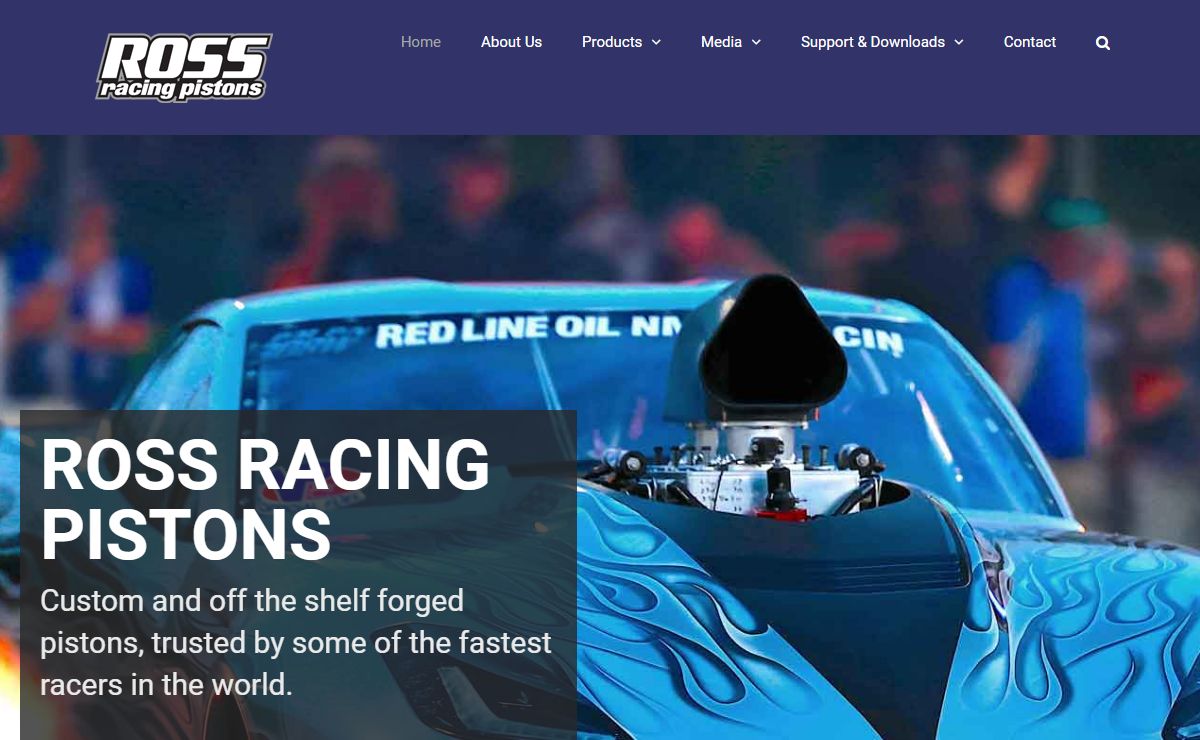Ross Racing Pistons Import & Domestic Forged Racing Pistons