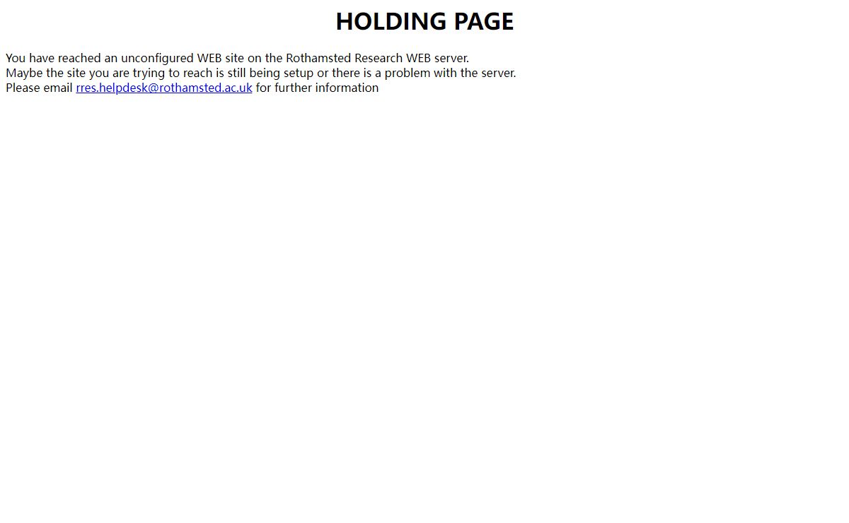 Rothamsted Internet