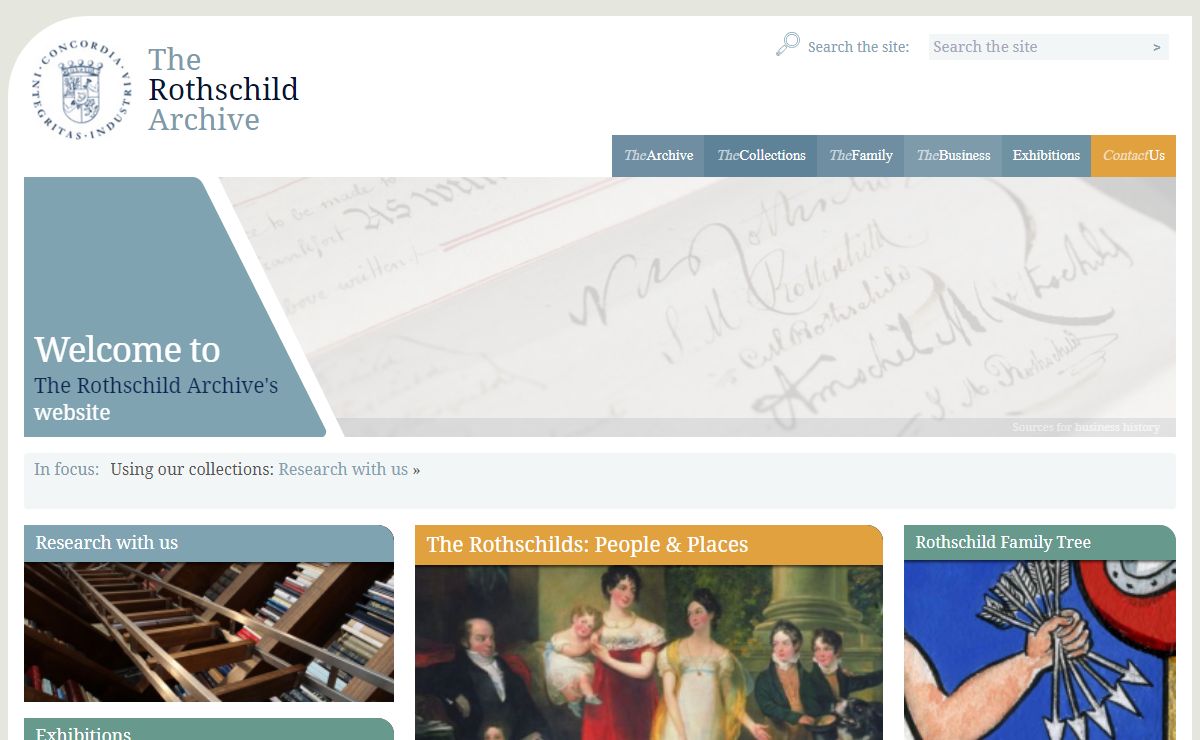 Home :: The Rothschild Archive