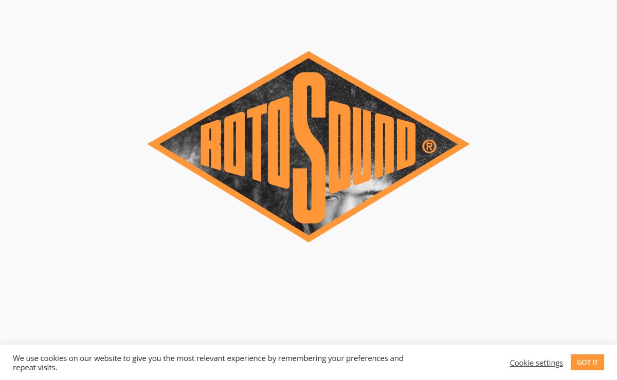 Home of Rotosound Music Strings • Making History Since 1958
