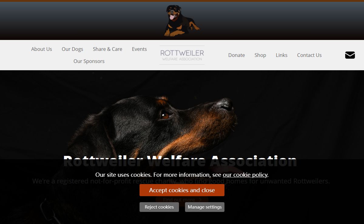 Rottweiler Welfare Association | Rescue Charity